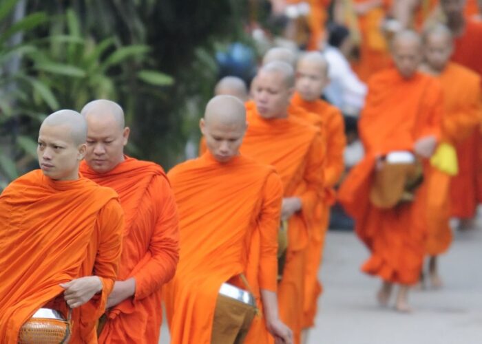 Luang Arms giving ceremony