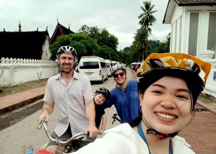 Luang Prabang Highlight with Bicycle