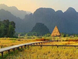 Vientiane, Muang Feung, and Vang Vieng