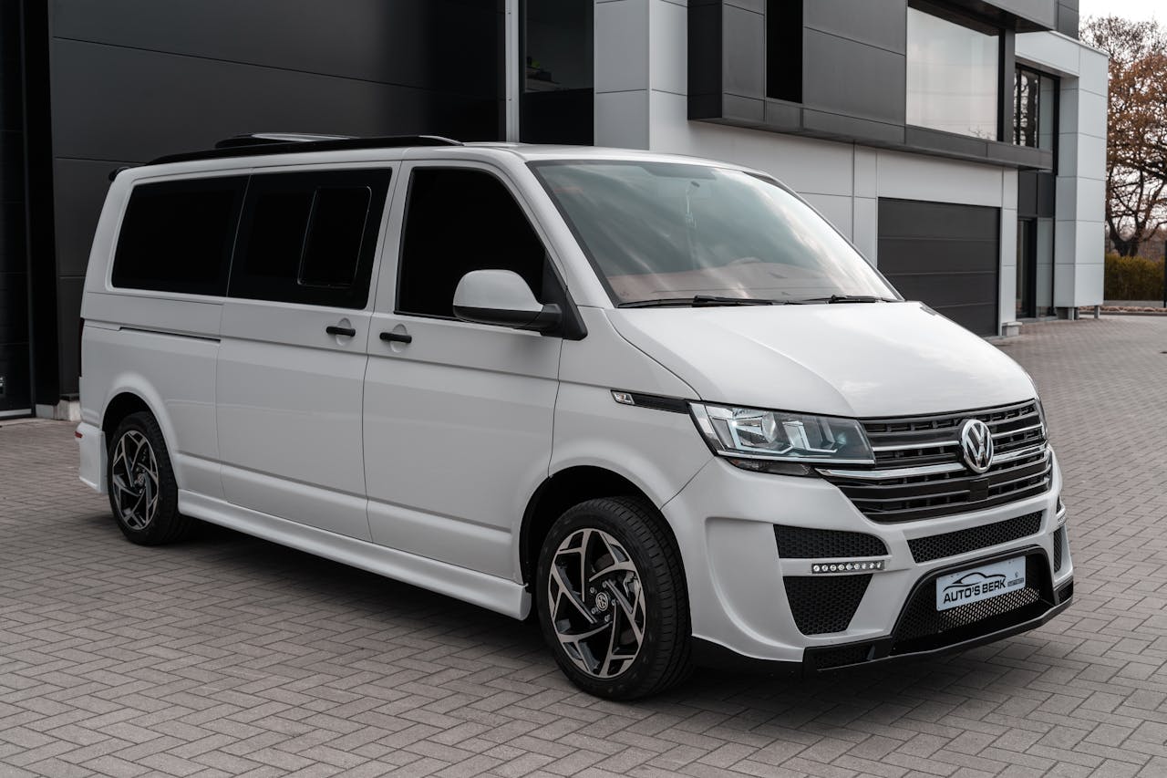 Comfortable Van for Group Travel Laos